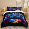 Gamepad Series 3D Digital Printing Three-Piece Bedding Kit Bed Sheet Quilt Cover