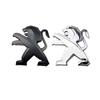 10.3x11cm Alloy Car Front Emblem Rear Trunk Badge Sticker for Peugeot 106 207 208 301 307 308 407 408 508 2008 3008 4008 5008