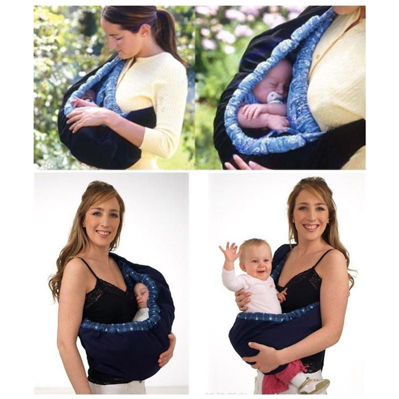 Baby Windproof Infant Carrier Sling Wrap Adjustable Sleeping Pouch Backpack