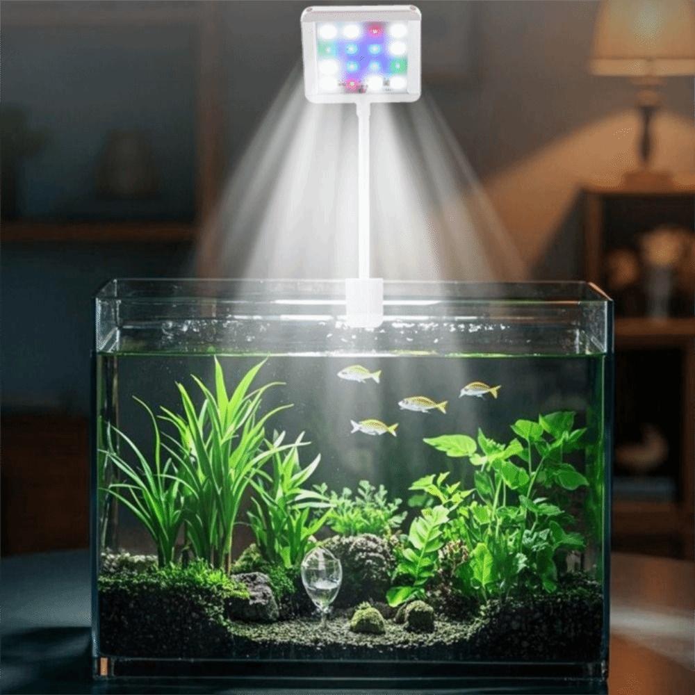 Adjustable Aquarium LED Light 360° Rotatable Fish Tank Clip Lamp Fish Tank Light  Fish Farming