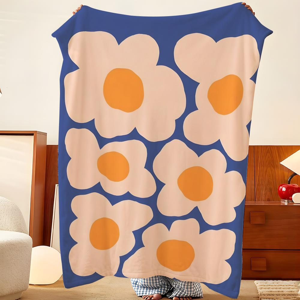Artist L-Liv L-Lee Throw Flannel Throw Blanket, Lightweight Cozy, Durable Washable Cute Cool