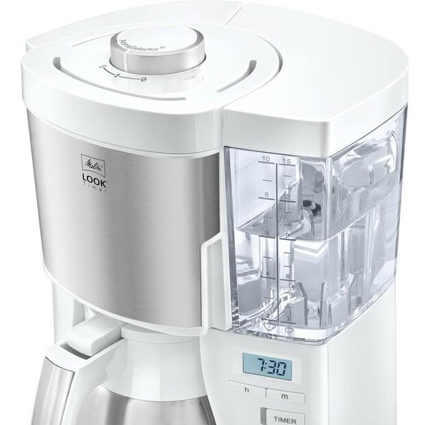Кофеварка Melitta Look V Therm Timer белый (1025-17)