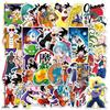 50/100pcs Japanese Anime Dragon Ball Stickers Cool Cartoon Son Goku Decals Laptop Phone Luggage Classic Manga Sticker Decoration