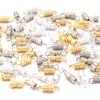 30pcs/lot Metal Cylinder Fasteners Buckle Closed Screw Clasps For Bracelet Connectors DIY Jewelry Making Connectors Accessories