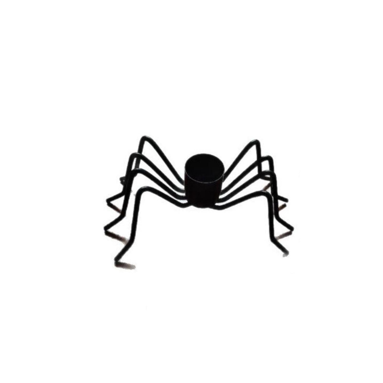 

Подсвечник-паук, Хэллоуин Реквизит Украшения Орнаменты Черный Подсвечник One Size
