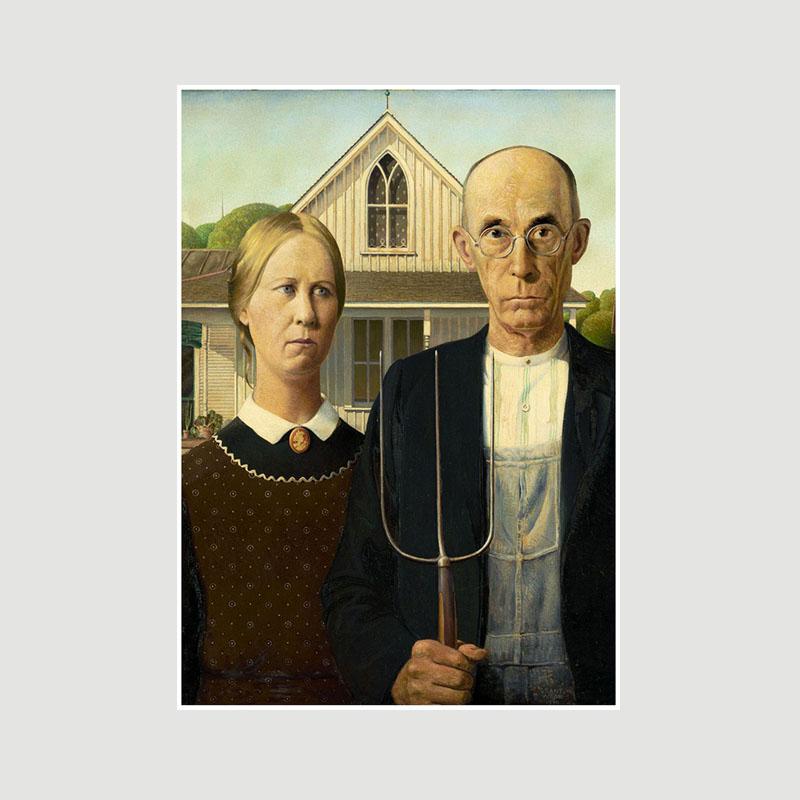 Modern Home Decor Famous Oil Painting Poster Vintage White Paper Poster Wall Art Pictures Living Room Bedroom Bar Cafe Decoration Mural