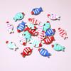 20pcs Stainless Steel Enamel Small Cute Charms Pendant Fish Starfish Coral Reef DIY Jewelry Making Accessories Findings
