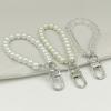 Pearl Short URL Change Bag Mobile Phone Chain Plush Toy Key Pearl Chain, Niche Hanging Chain Spot