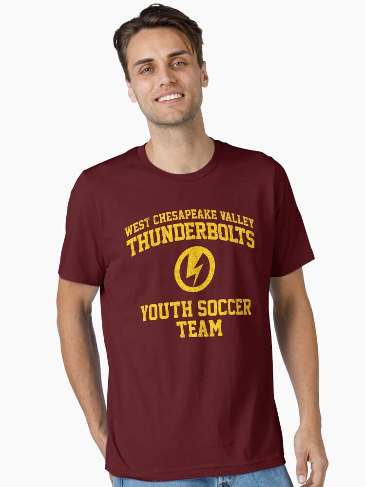Thunderbolts West Chesapeake Valley Thunderbolts Youth Soccer Essential T-Shirt