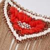 Pin Tassel Chain Shoulder Board Badge Shoulder Brooches  Western-style Clothes