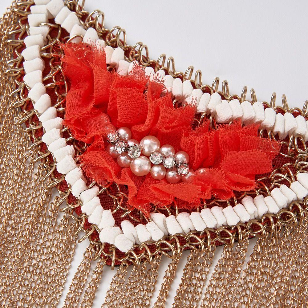 Pin Tassel Chain Shoulder Board Badge Shoulder Brooches  Western-style Clothes