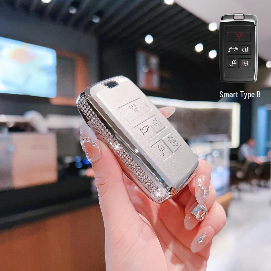 Land Rover Schlüsseletui für Evoque, Defender 110, Discovery 4, Range Rover Sport 5, Velar, SVR Autoschnalle