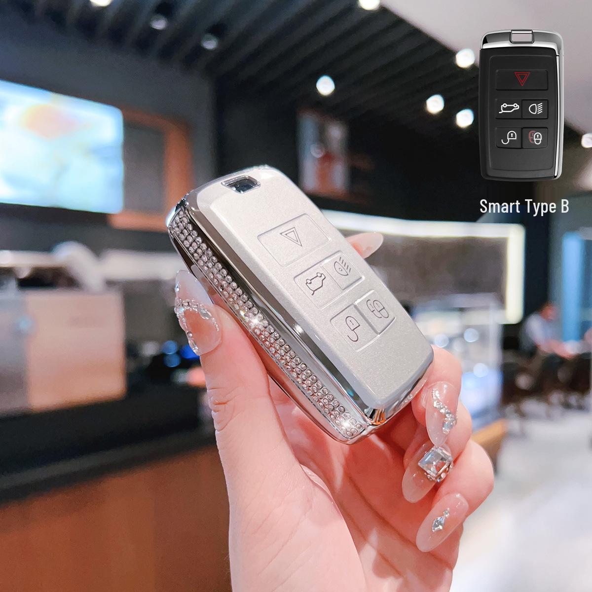 

Land Rover Range Rover Evoque/Defender/Discovery Key Case - High-End Protective Buckle