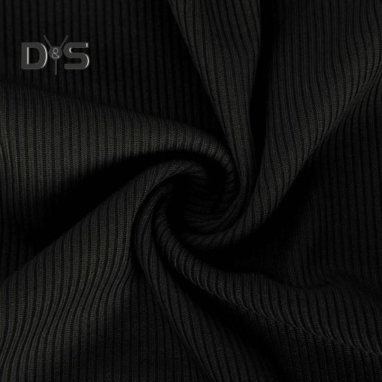 Women Tops U-Neck Sleeveless Slim Fit Solid Color Tank Tops Ribbed Elastic Summer Casual Vest Work Wear