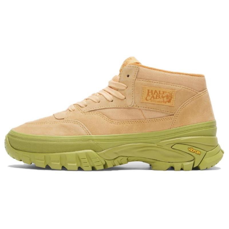 Vans Half Cab Reissue 33 Vibram Mesh Mid Top Sneakers Men s Yellow VN000CNBSBR 39