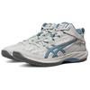ASICS GELHOOP V17 Cushioning Abrasion Resistant Rebound Mid top Basketball Shoes Men's Gray/Blue 1063A101-020