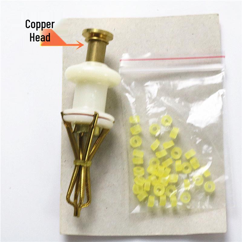 

Large Particle Rubber Band Feed Clamp for Live Worm Bait: Red Worm, Mealworm, Grass Carp & Silver Carp