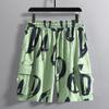 Men's Plus Size Workwear Cotton Shorts Summer Casual Oversized Elastic Waist Mid-Length 6XL-12XL