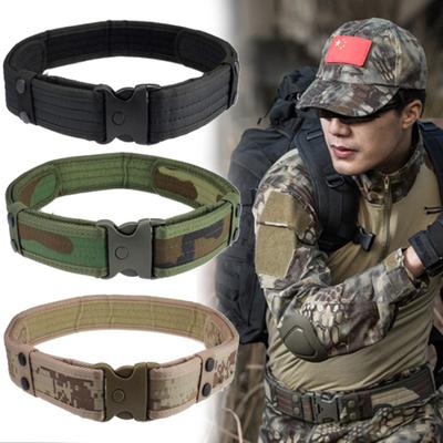 Nylon Camouflage Taktischer Gürtel Militär Survival Verstellbare Schnalle Hüftgurt