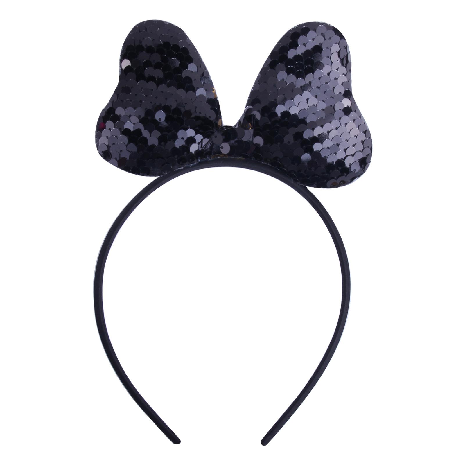 

Блестки Банты Повязки на голову Аксессуары для волос Женщины Девочки Принцесса Милая Повязка для волос Банты Форма Повязки на голову Нежные