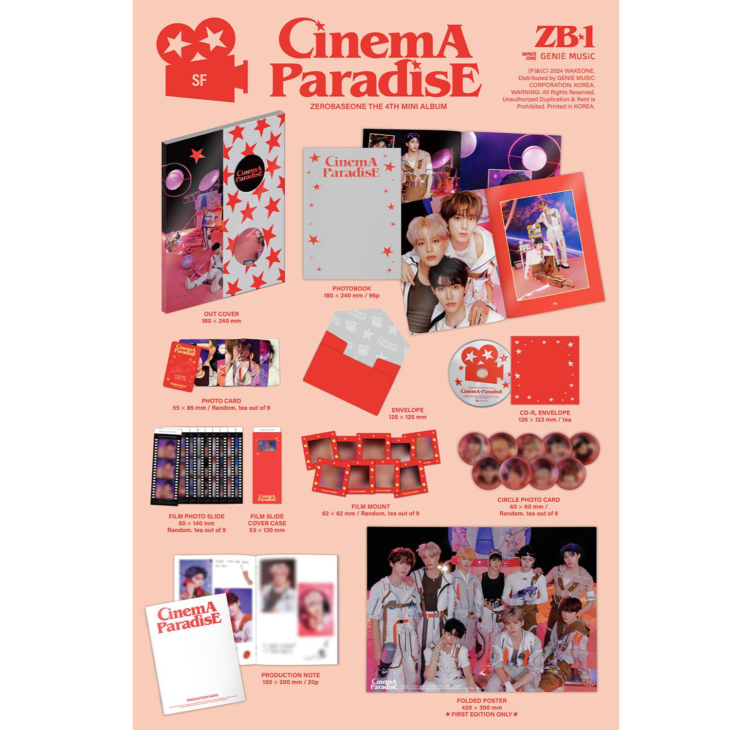 

ZEROBASEONE (ZB1) [КІНО ПАРАДИЗ] 4-й МІНІАЛЬБОМ SF VER.