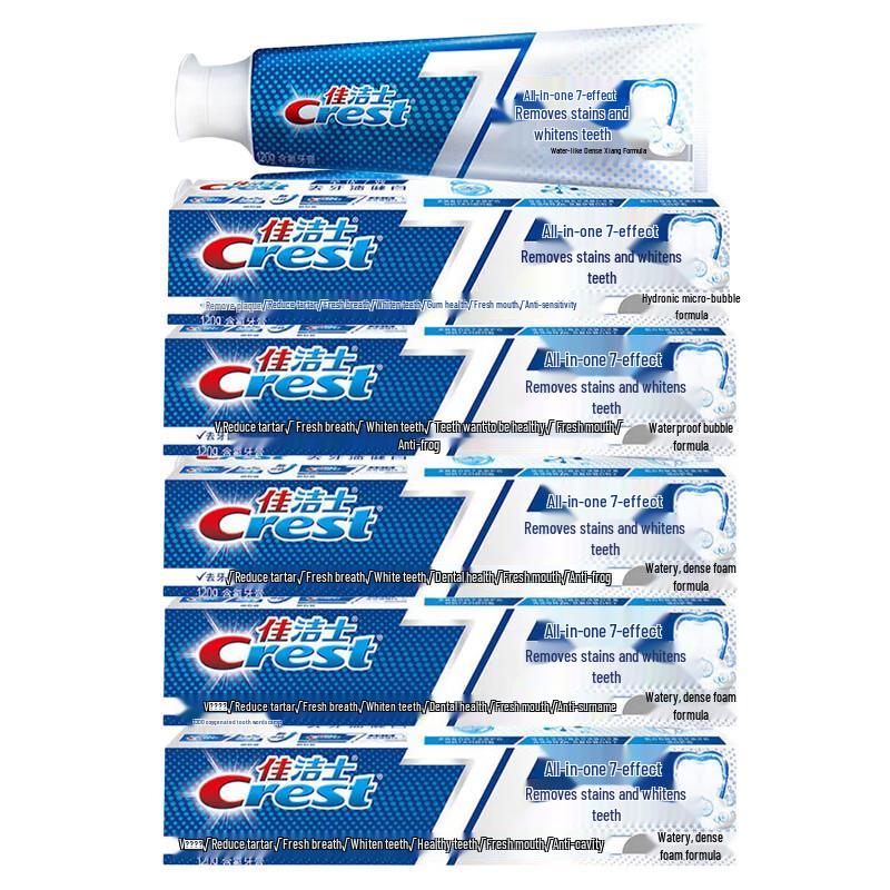 

Crest Complete 7 Benefits Whitening Toothpaste (5-Pack)