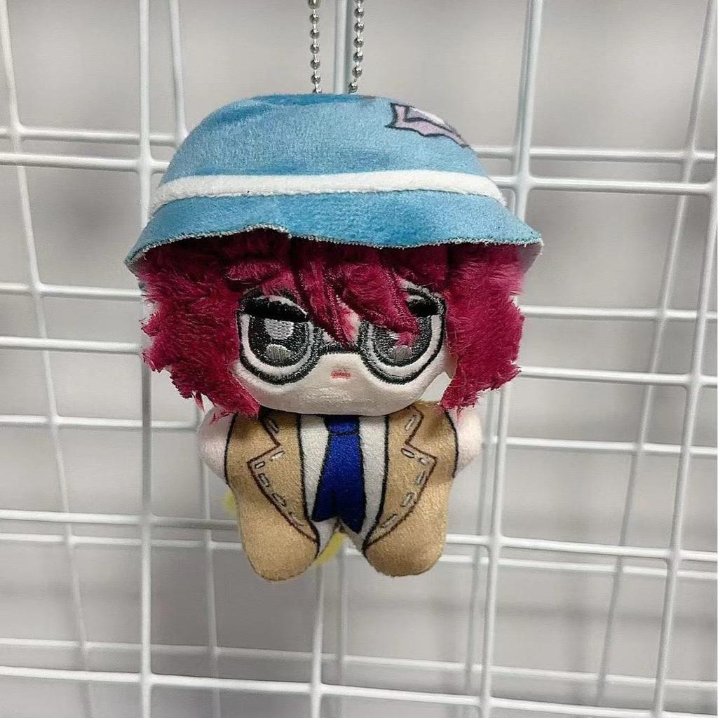 10cm Identity V Plush Toy Cosplay Pendant Doll Embalmer Gardener Mercenary Photographer Anime Soft Plushie KeyChain Xmas Gifts