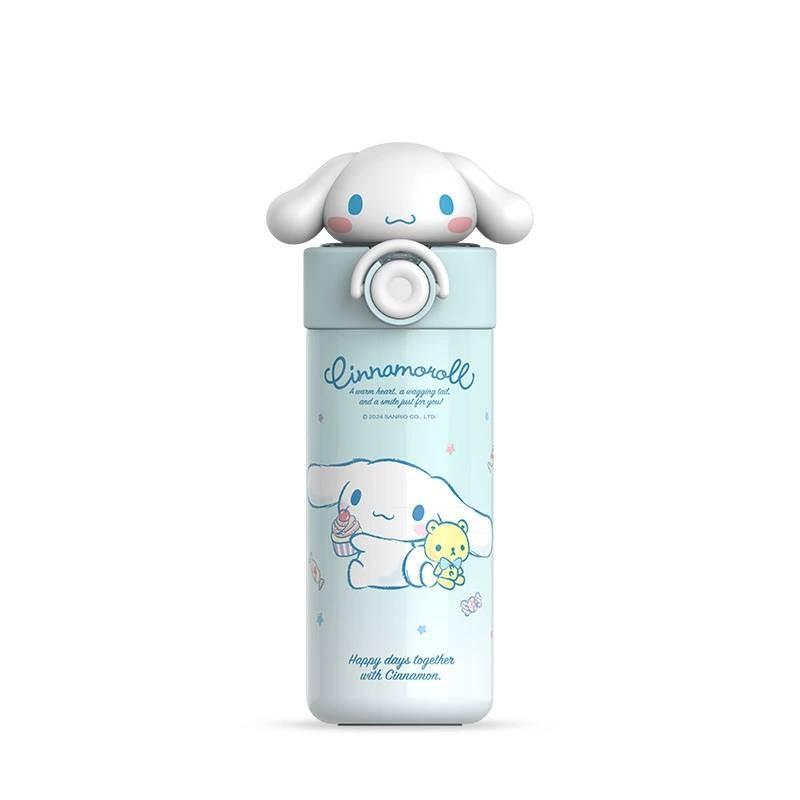 Crayon Shinchan Kids Insulated Travel Mug With Straw Lock For School And Outdoor Use