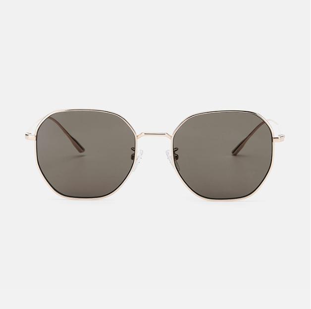 Byumaeb Octagon_Full Titanium Multi-Angle Sunglasses Vm6005