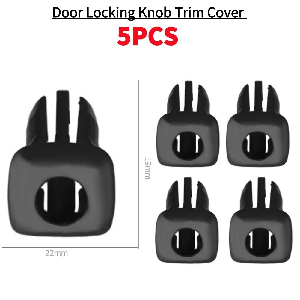 Car Door Lock Button Pin Screw Knob Cap Plastic Car Interior Door Lock Knob For BMW M3 M5 M6 E46 E39 E90 E60 E36 F30 F10 E30