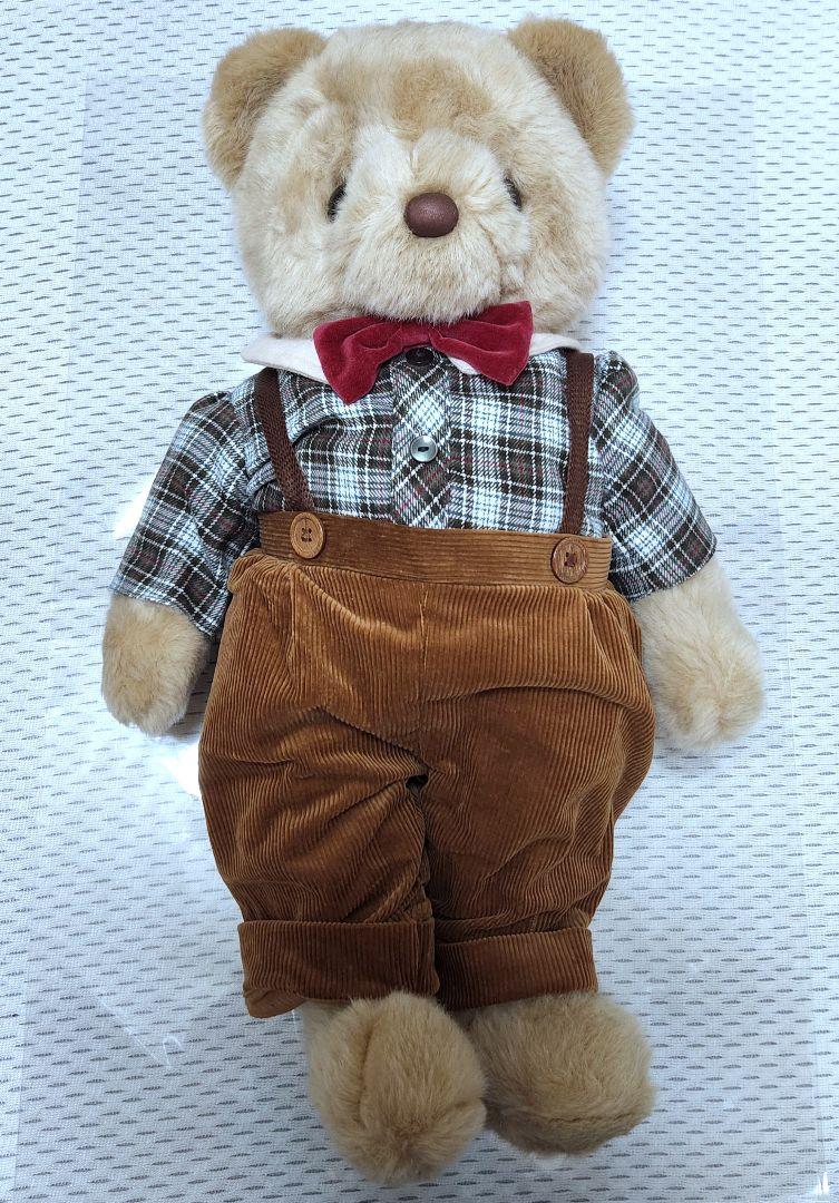 

[USED] Oike Teddy Bear Plush Toy Vintage Gift from Fairy Tale Road