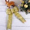 Pendant Bowknot Christmas Bows Christmas Tree Ornaments Ribbon Bows Home Decor Xmas Party Supplies