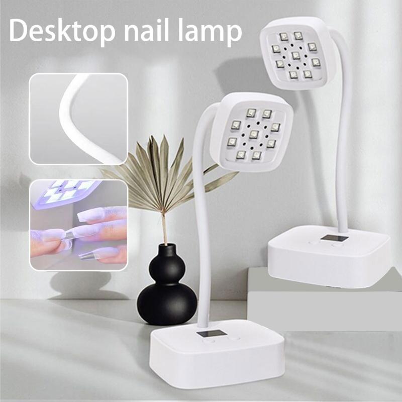 Nail Lamp for Gels Nails Rechargeable Nail Lamp Flexible Nail Light 27w Nail Lamp Nail Dryer Manicures Lamp