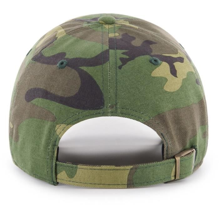 Nastavitelná kšiltovka - 47 Brand - Boston Red Sox - Dřevěné maskování - 100% bavlna - Ležérní styl