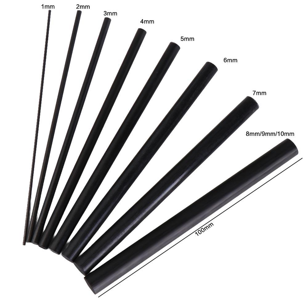 Light Weight Carbon Fiber Sticks High Strength Fishing Pole Building Kit  RC Models