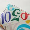 [Frank Miura] Round Zipper Long Wallet for Men and Women - Big Money (Rainbow White)