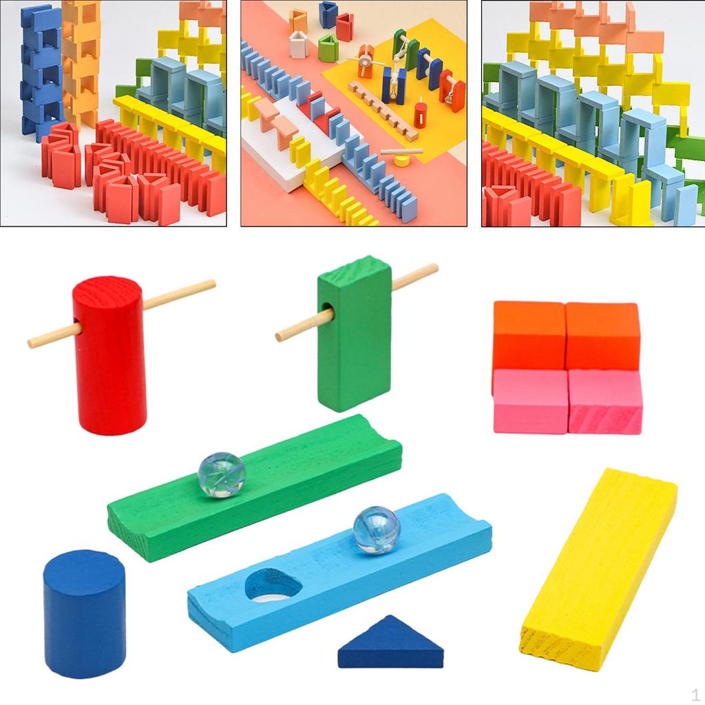 Colorido en Set Educacional Tile Toy Pré-escola Aprendizagem Construção Crianças