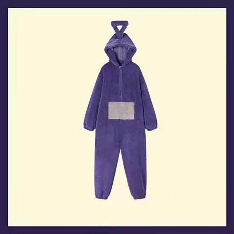 Combinaison Une Pièce En Polaire Homme - Pyjama Chaud D'Hiver Avec Fermeture Éclair - Grande Taille Douce Et Confortable