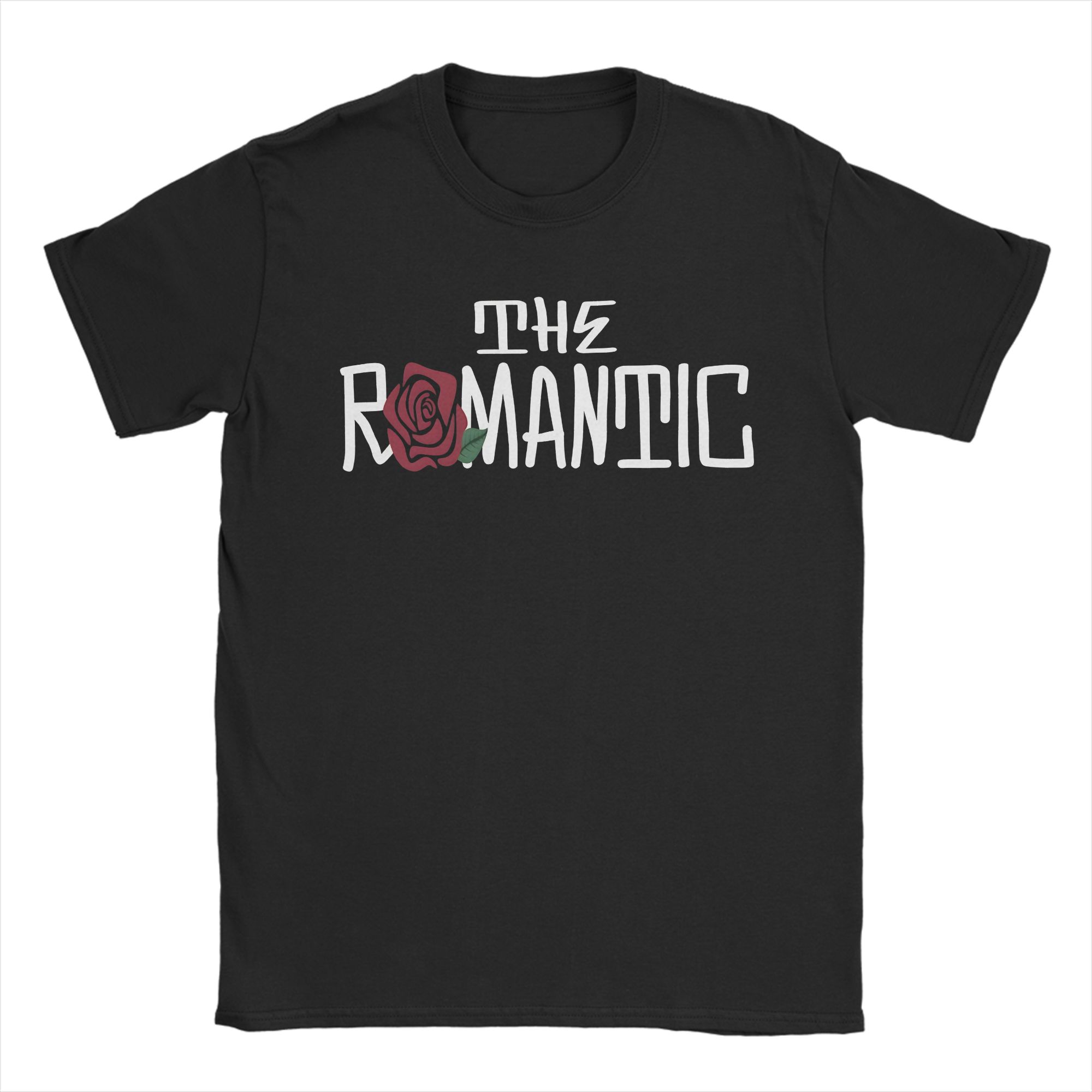 B&W The Romantic Tour Bruno Mars Concert Tour T-Shirt Summer Cotton T Shirts Man Harajuku Tee Shirt Short-Sleeved Classic Tops S разноцветный