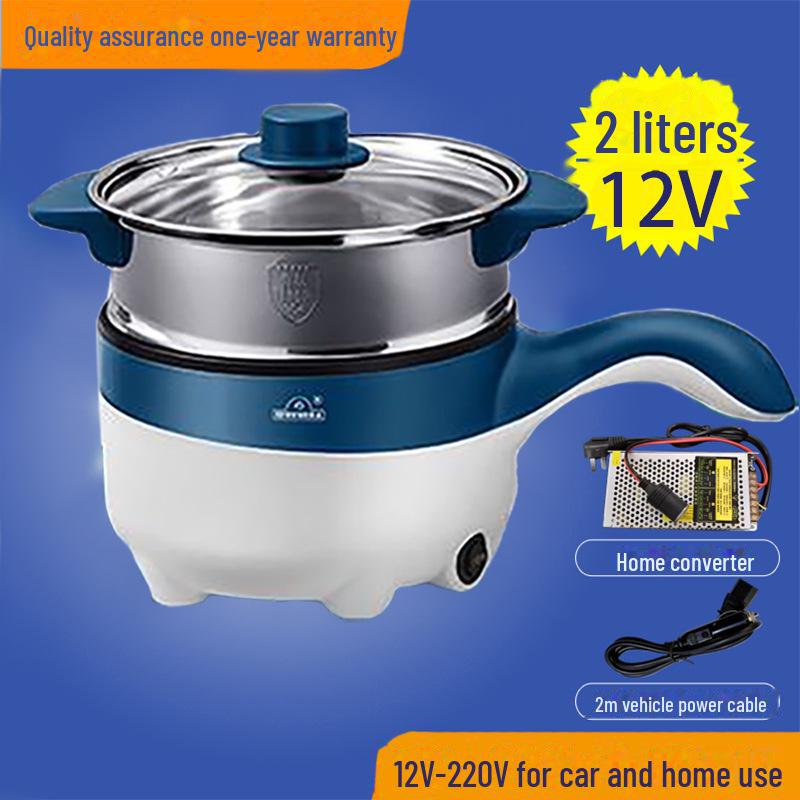 Oushiba Q2 2L Fierbător Electric și Aburitor pentru Mașini și Camioane (12V / 24V)