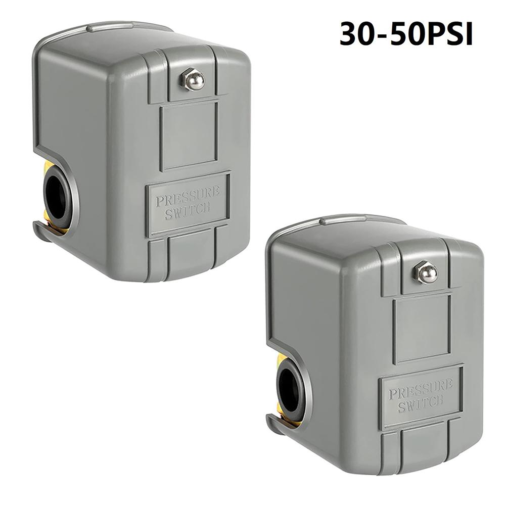 

Water Pump Pressure Control Switch 110V/230V 1/4 Connector Thread Suitable for Self Priming Injection and Garden Pumps