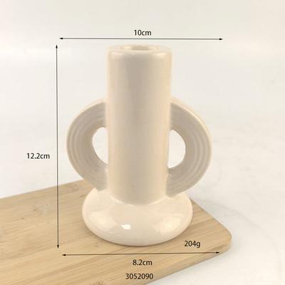 Ins Candle Holder Ornament Wabi-**** Wind Cream Wind Candle Holder Home Living Room Bedroom Dining Table Romantic Ornament