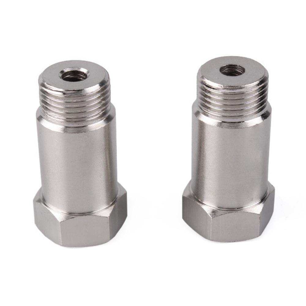 

THB009 2Pcs/Set Car Oxygen Sensor Adapter 45mm Oxygen Extension Connector for Universal Vehicles Type A