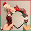 Christmas Deer Antler Bear Headband
