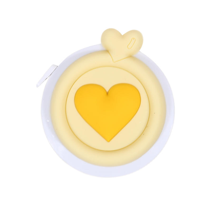 Soft Tape Measure Leather Cartoon Mini Double Scales Rulers Retractable Portable Home Craft Measurements Measuring Tape for Body Fabric Sewing Tailor