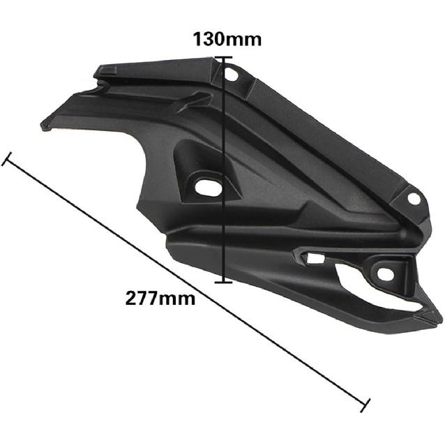 Inner Air Intake Side Fairing Panel Cover Bracket Compatible With Z900 Z 900 2017 2018 2019 Unpainted Motorcycle Accessories Kits(One Set)