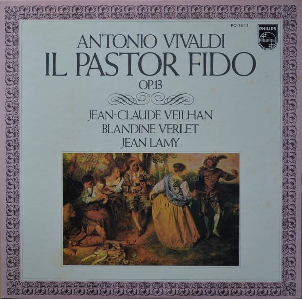 

LP Record JEANCLAUDE VEILHAN BLANDINE VERLE Vivaldi Il Pastor Fido Op. 13 6 So PC1811 PHILIPS 1976 Japan Classical Used