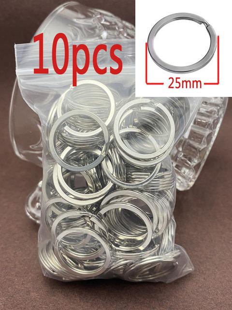

10Pcs Hook Snap KeyRing Carabiner Aluminum Alloy Hanging Key Ring for Bathroom Kitchen Camping Accessories Color Key Chains