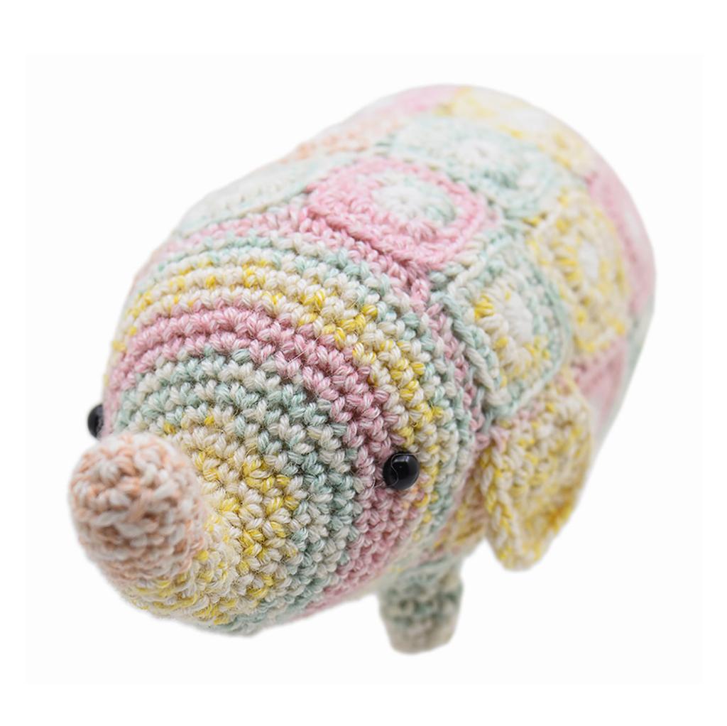 NASKA Amigurumi Kit Kurt the Elephant (using a knife mailer) by Elta Design (Hiroko Takeda) HT-31