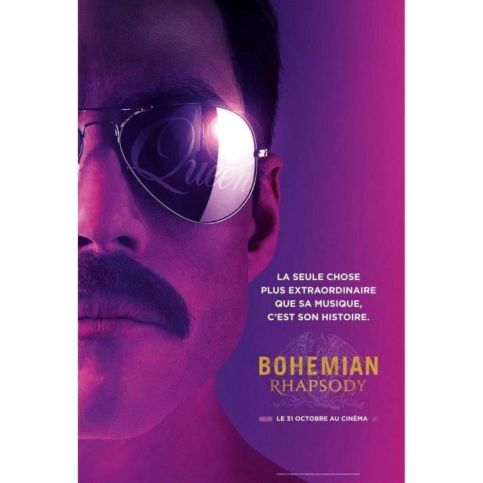 

Bohemian Rhapsody Affiche Cinéma Originale Roulée (Petit Format 53x40cm)